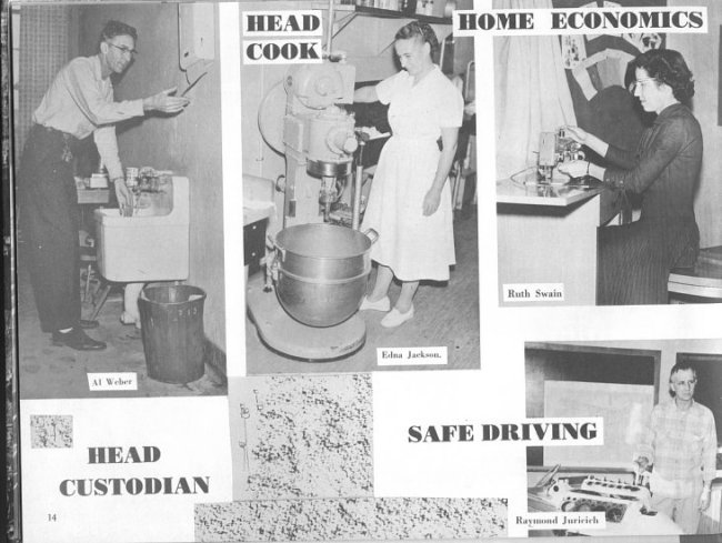 Head Custodain & Head Cook - Home Economics & Safe Driving